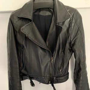 Black Leather Jacket Reformation